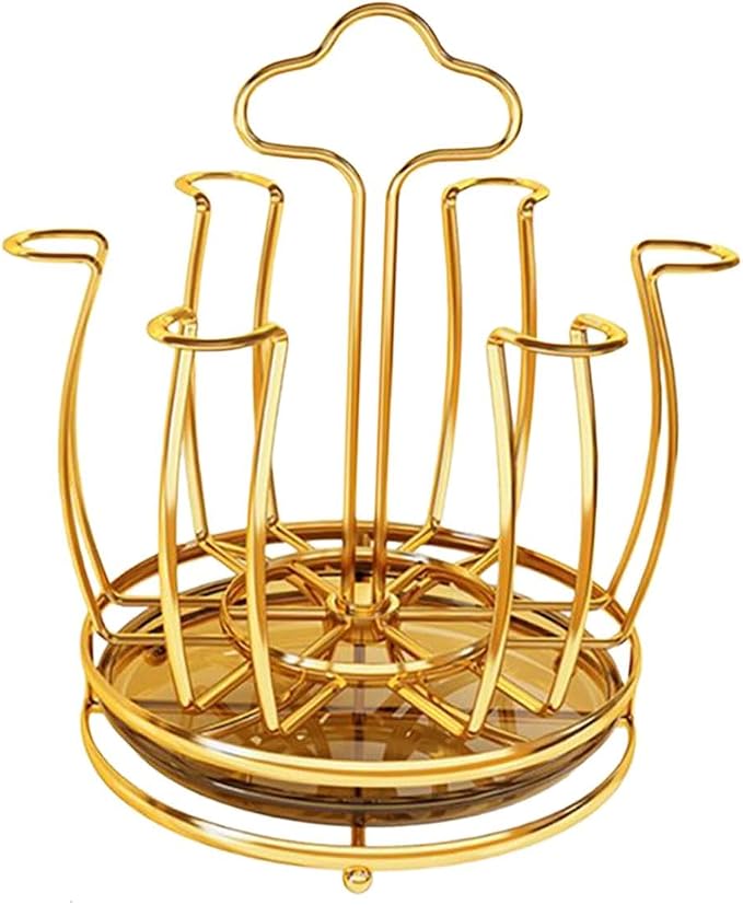 Fenteer Cup Drying Rack Mug Draining Organizer Space Saving by Fenteer
