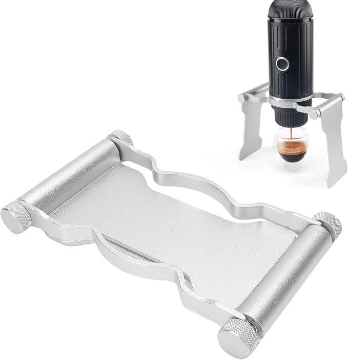 F&Yard Portable Foldable Coffee Stand Aluminum Alloy Folding Coffee Holder Rack - Image 5