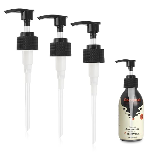 Syrup Pump for Javy Coffee Concentrate 6fl, Syrup Dispenser Pump for Cold Brew by Taladad