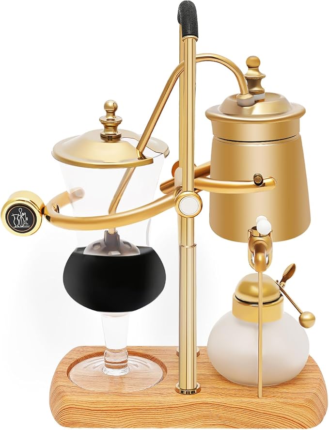 Siphon Coffee Maker, 400 Ml/15 Oz Syphon Coffee Brewer Belgium Luxury Royal by Unknown