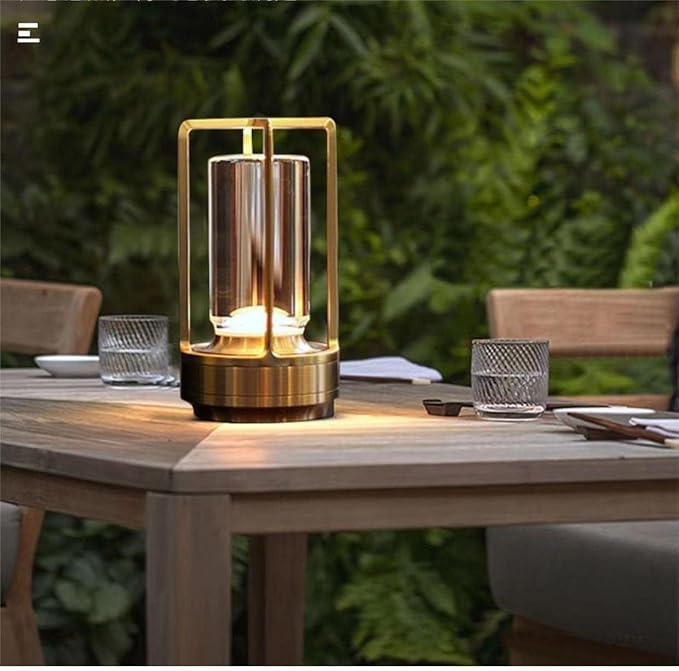 HAPYGI Portable Metal Table Lamp by HAPYGILightings