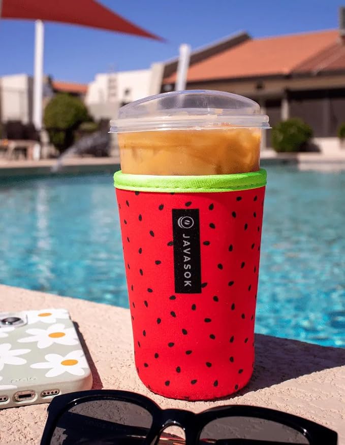 Sok It JavaSok Iced Coffee & Cold Soda Insulated Neoprene Cup Sleeve - Image 2