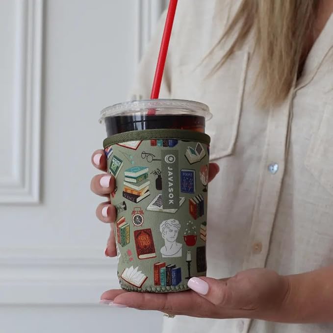 Sok It JavaSok Iced Coffee & Cold Soda Insulated Neoprene Cup Sleeve - Image 2