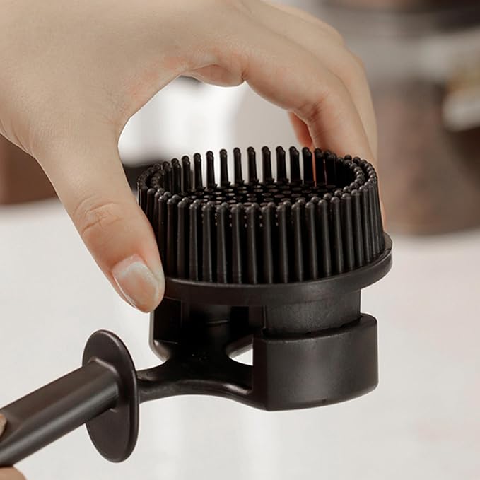 Cleaning Brush - Espresso Machine Scrubbing Tool, Heat Resistant Bristle Cleaner - Image 9