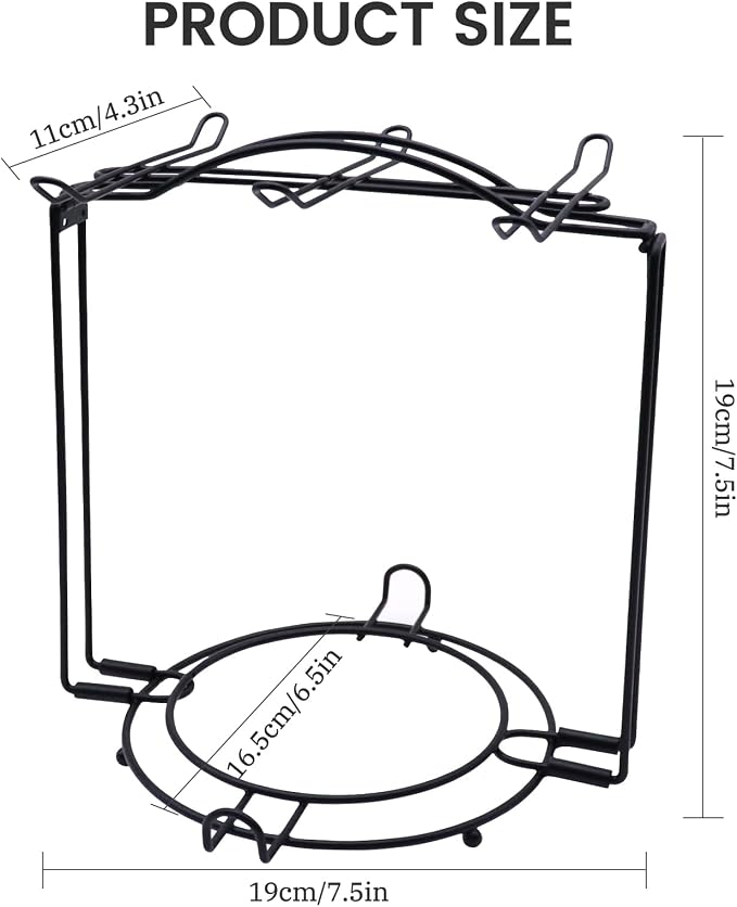 Tea Cups Holder, Foldable Organizer - Image 5