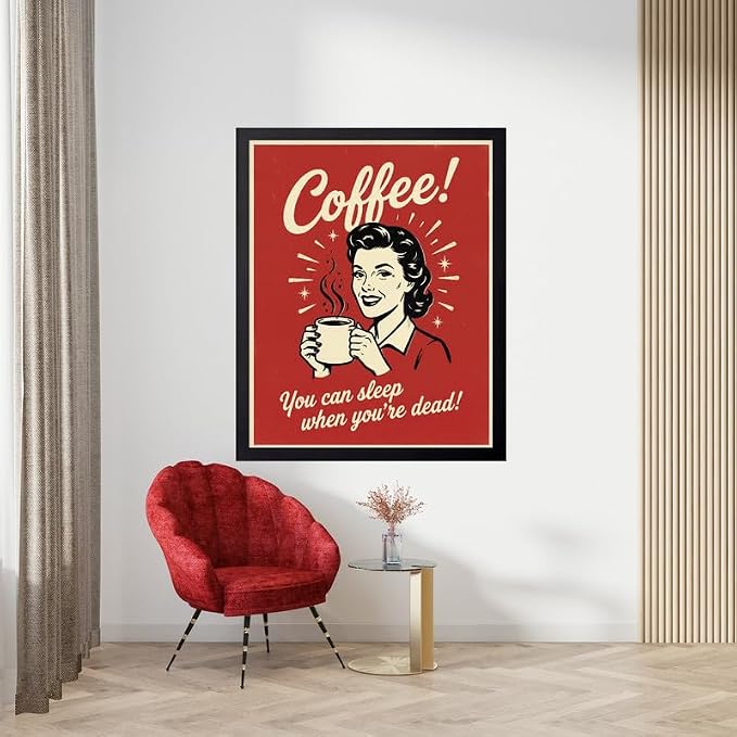 Lawrence Williams Designs Coffee Humor Poster - Image 3