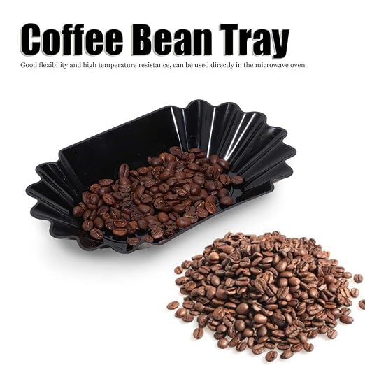Rengue Coffee Bean Tray, Display Dish, Heat Storage Container, 8.8x5.1x1.4in - Image 8