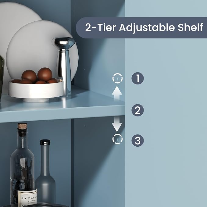 Jocoevol Sideboard Buffet Cabinet - Image 7