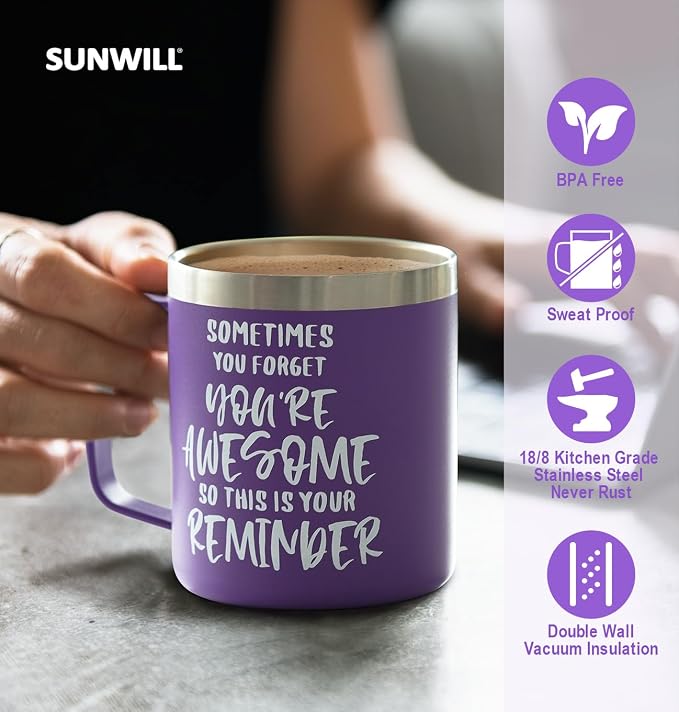 SUNWILL Insulated Coffee Mug - Image 3