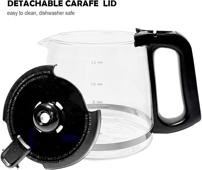 12-Cup Glass Coffee Carafe Replacement - Image 3