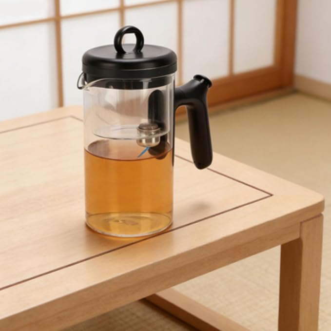 Asixxsix Enchanti Tea Pot, Glass Teapot - Image 3