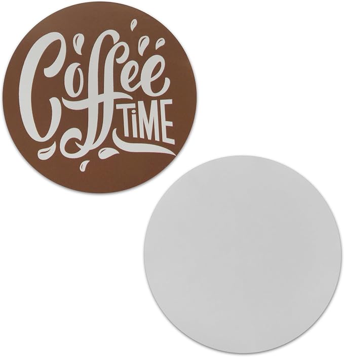 Novel Merk Coffee Word Art Vinyl Stickers - Image 5