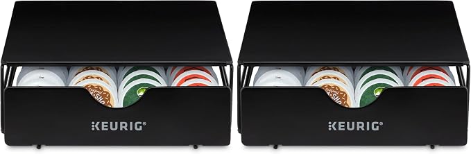 Keurig Slim Non-Rolling Storage Drawer, Coffee Pod Storage, Holds up to 24 by Keurig