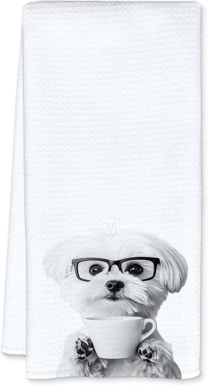 Maltese Gifts Coffee Kitchen Towels, Gifts by Unknown