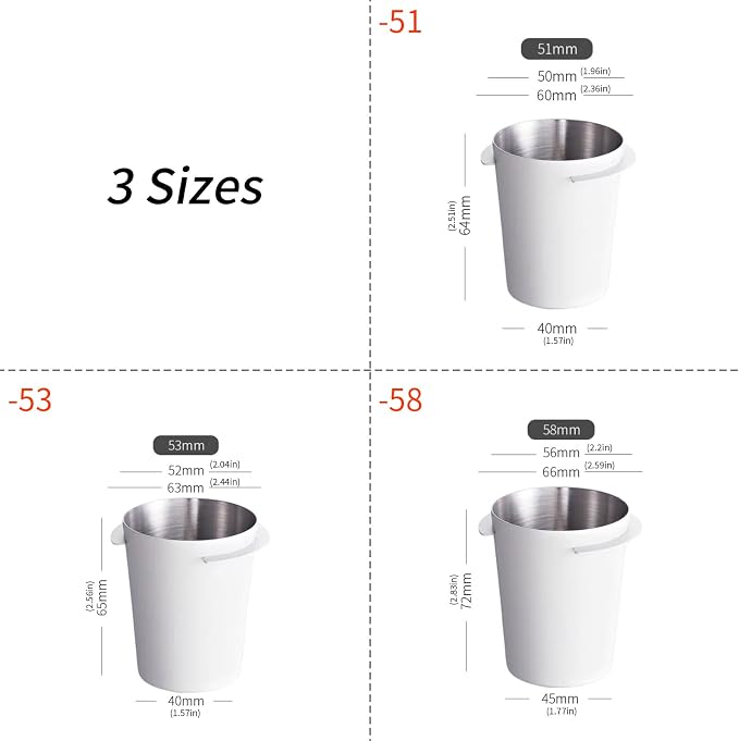 Stainless Steel Coffee Dosing Cup - Image 3