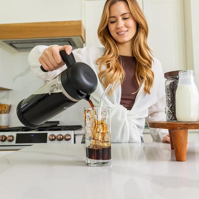 VINCI Cold Brew 360 Glass Coffee Maker – Patented Dual Filter Technology - Image 7