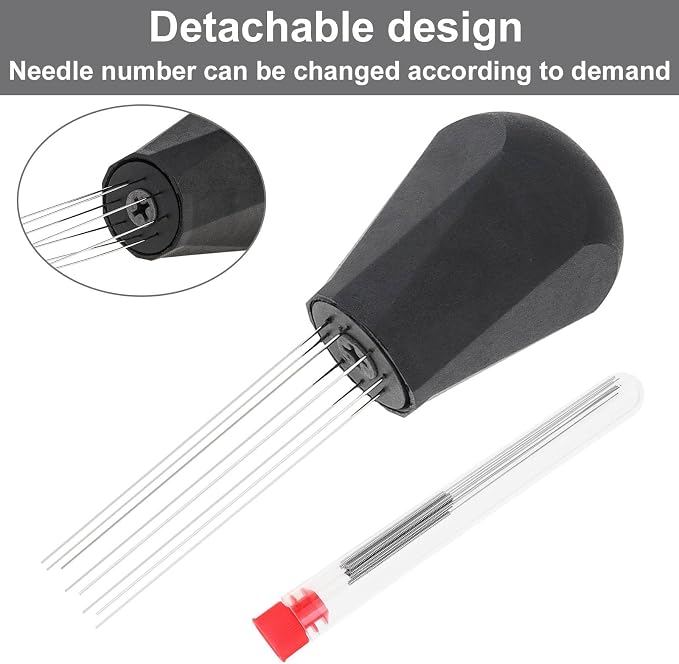 51mm Espresso Tamper and Distributor Tool Set, Coffee Tamper Leveler - Image 5