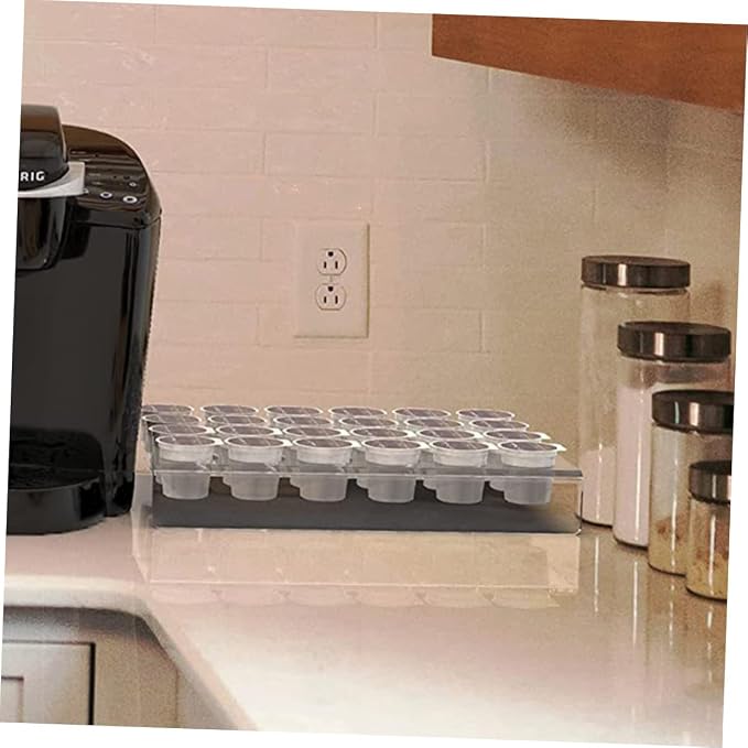 COHEALI Transparent Acrylic Coffee Capsule Display Rack Coffee Pod Storage - Image 7