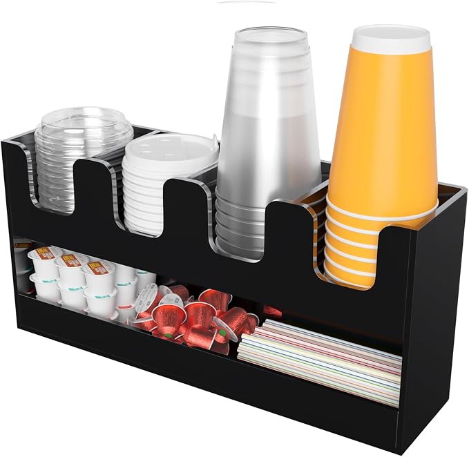Beego 5-Compartment Cup Holder for Countertop by beegoofficial