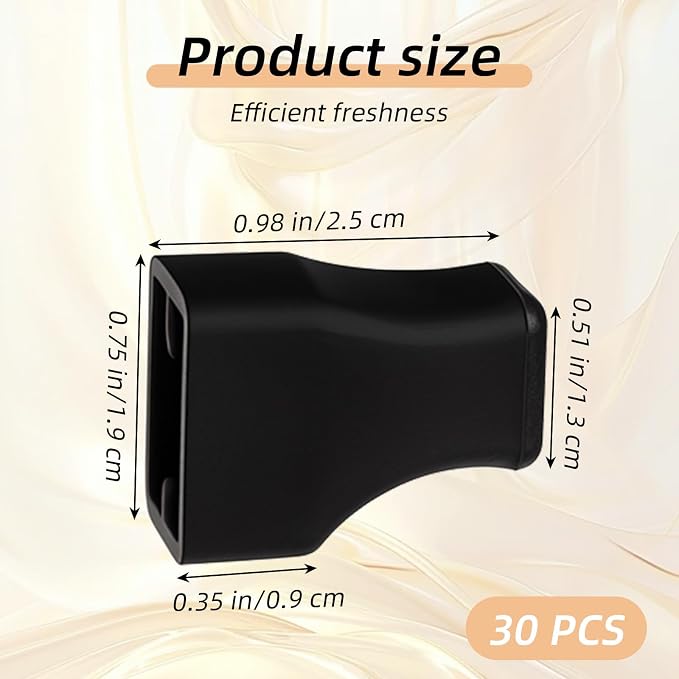30Pcs Syrup Pump Covers, Coffee Syrup Pump Tip Covers, Rubber Caps Pour - Image 2