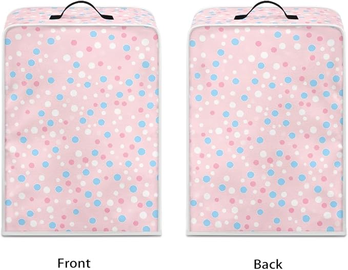 Polka Dots Coffee Maker Dust Cover Theme Appliance Covers - Image 2