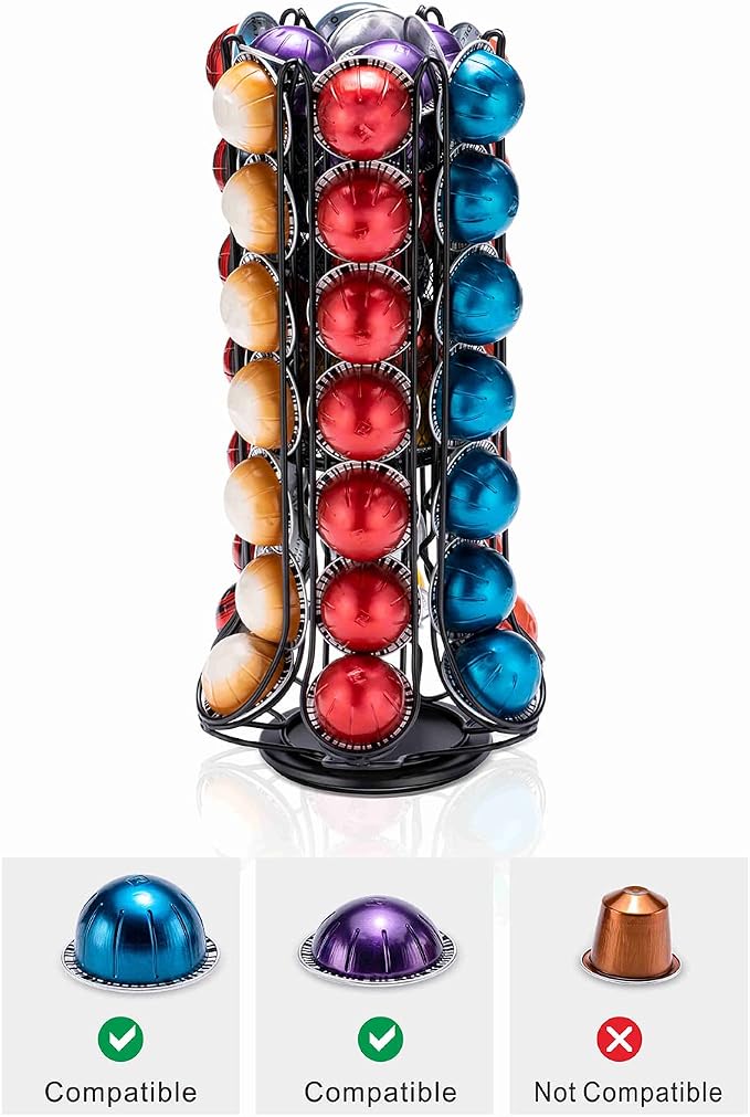 ZCDCP Nespresso Vertuo Pod Holder Carousel Stand - Image 4