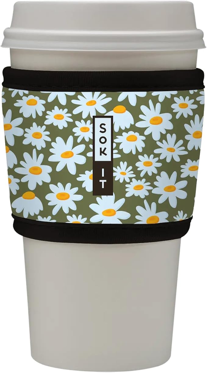 Sok It HotSok Coffee & Tea Reusable Insulated Neoprene Cup Sleeve by SokIt