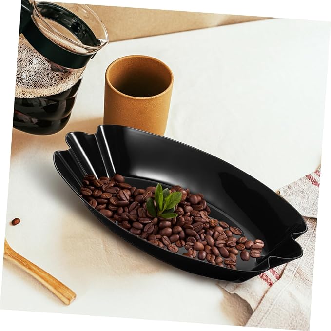 SHOWERORO 2pcs Coffee Bean Display Tray Reusable Bean Sample Plate - Image 2