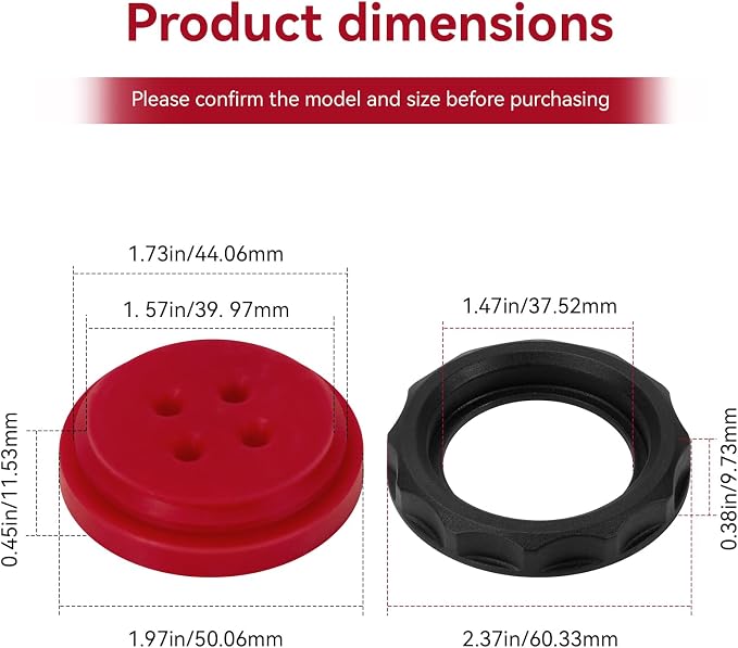 Shower Head Ring and Seal Compatible - Image 6