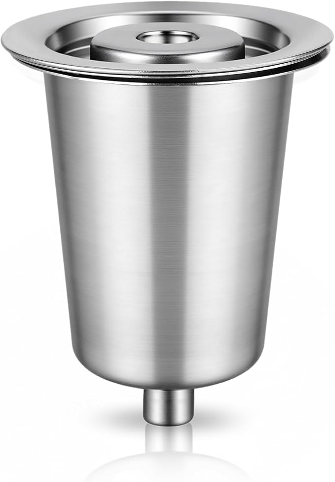 Stainless Steel Reusable Filter Cup, Compatible by FIRJOY