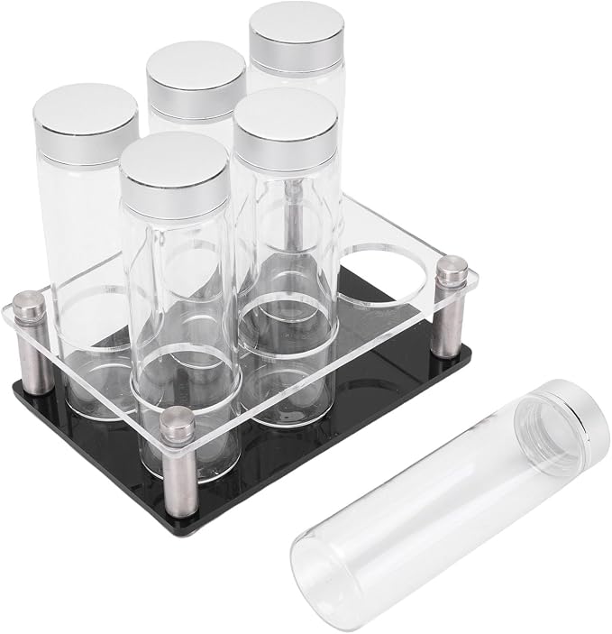 Coffee Bean Storage Tubes High Borosilicate Glass Coffee Bean Cellars - Image 3