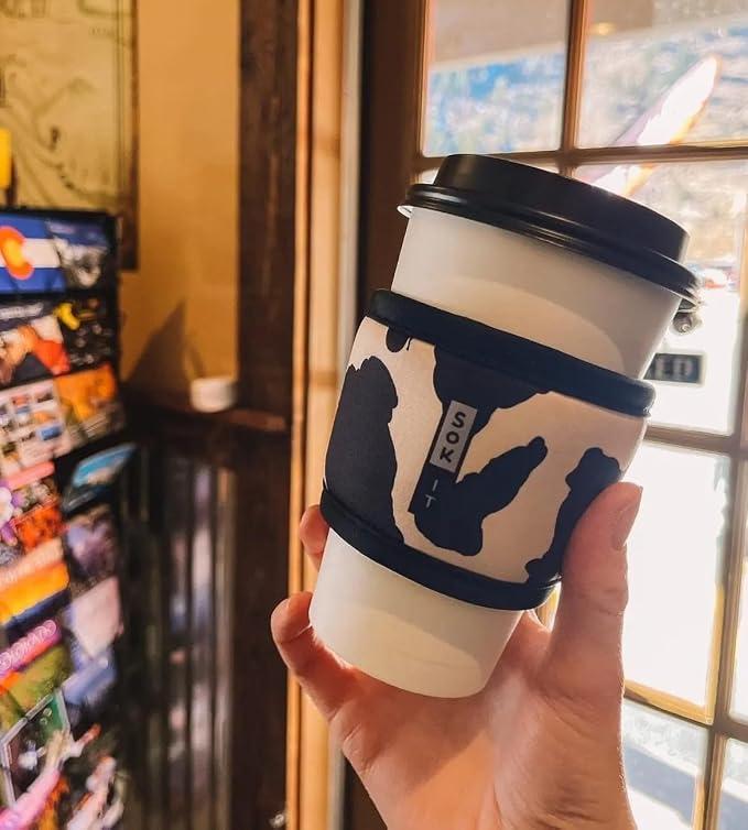 Sok It HotSok Coffee & Tea Reusable Insulated Neoprene Cup Sleeve - Image 2