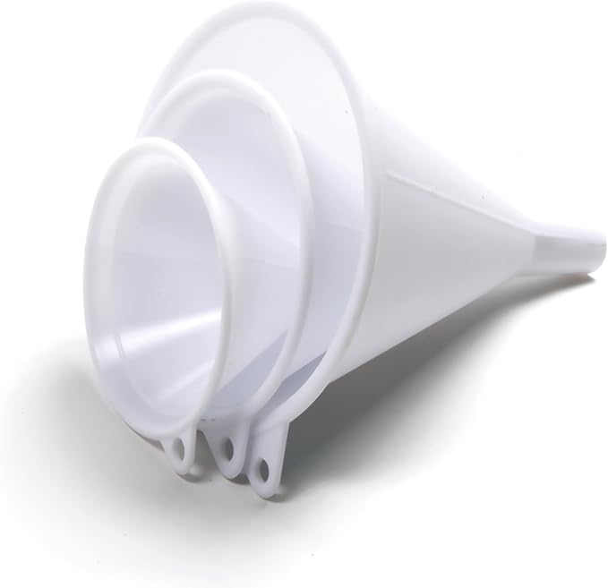 Norpro Plastic Funnel, Set of Three by Unknown