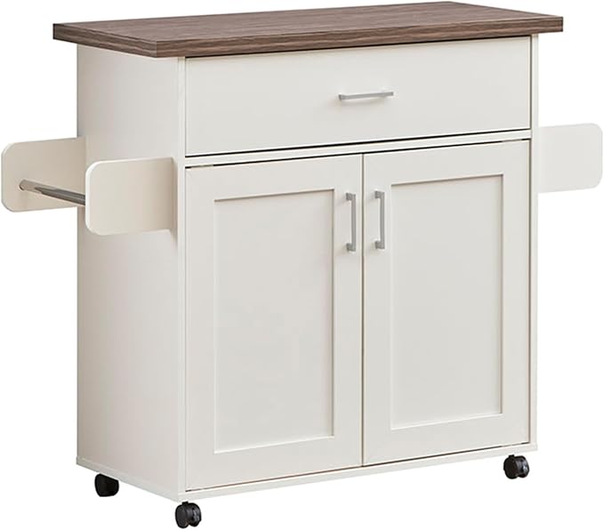 Deluxe Mobile Kitchen Island Cart - Image 5