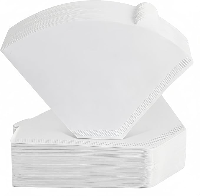 Niveaya Coffee Filters 200 Count, Natural Paper Coffee Filter 8-12 Cup by Niveaya