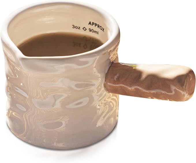 Maxdot Espresso Measuring Cups Ceramic 3 Oz/90ml by Maxdot