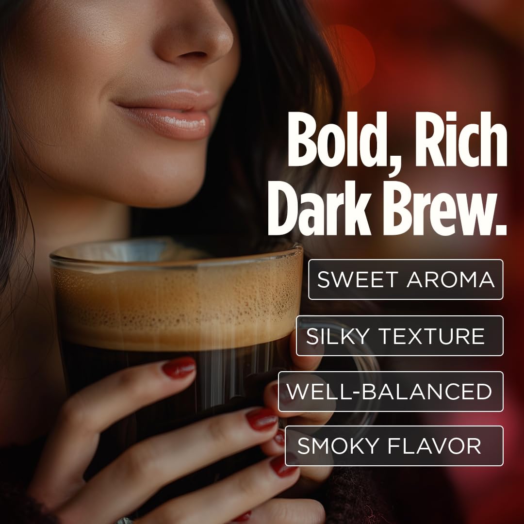 VitaCup Energy Dark Roast Coffee Pods, Boost Focus & Metabolism, Antioxidants, B Vitamins, Bold & Smooth,100% Arabica Coffee, Recyclable Single Serve Pod Compatible with Keurig K-Cup Brewers,16 Ct
