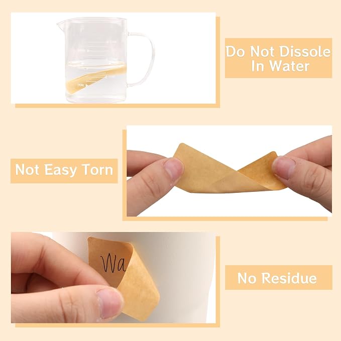 540Pcs Removable Food Labels, 3 Size Labels - Image 3
