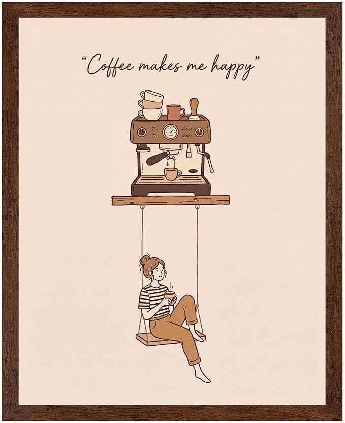 Lawrence Williams Designs Coffee Illustration Poster by LawrenceWilliamsDesigns