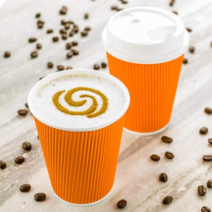 Restaurantware-12 Ounce Disposable Coffee Cups, 25 Double Wall Hot Cups - Image 7