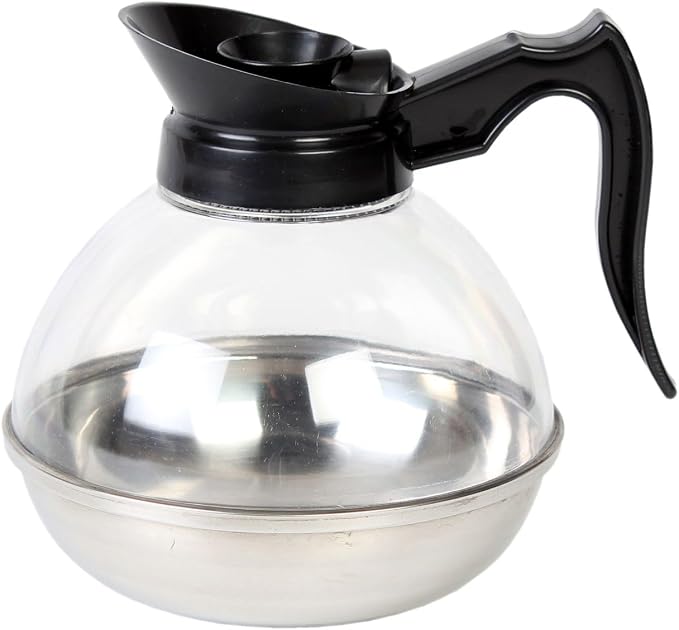TrueCraftware- 64 oz. Coffee Decanter Stainless Steel Base Polycarbonate Body by Unknown