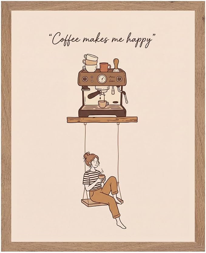 Lawrence Williams Designs Coffee Illustration Poster by LawrenceWilliamsDesigns