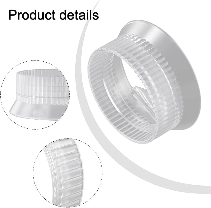Plastic Coffee Dosing Ring for Moka Pot 82mm and 90mm, Compatible - Image 2