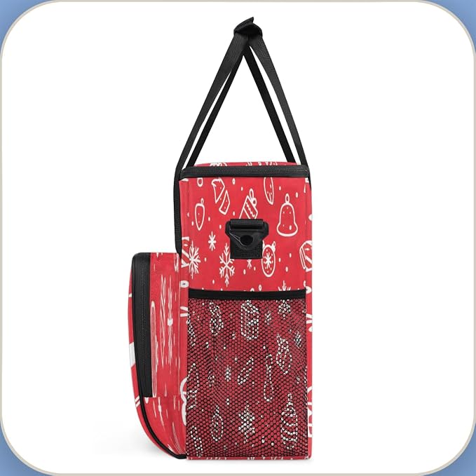 Red Christmas Coffee Machine Bag Compatible - Image 4