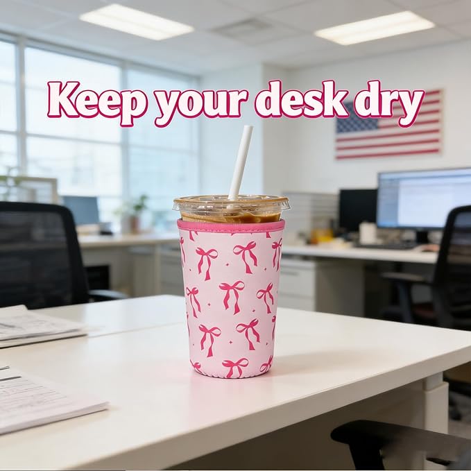 Reusable Iced Coffee Insulator Sleeve - Image 6