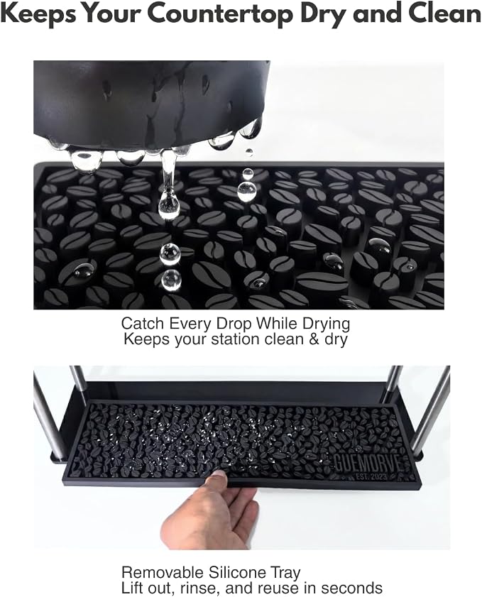 Drying Rack Compatible with OXO Brew Rapid Brewer, Countertop Coffee Brewer - Image 4