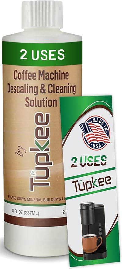 Universal Descaling Solution for Keurig Breville Nespresso & Delonghi | Coffee by Tupkee
