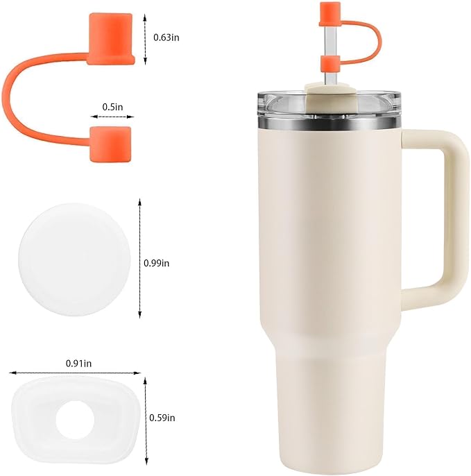 MOLOSLEEVE 21 Colors Straw Toppers Include A Set of Leak-proof Plugs, - Image 3