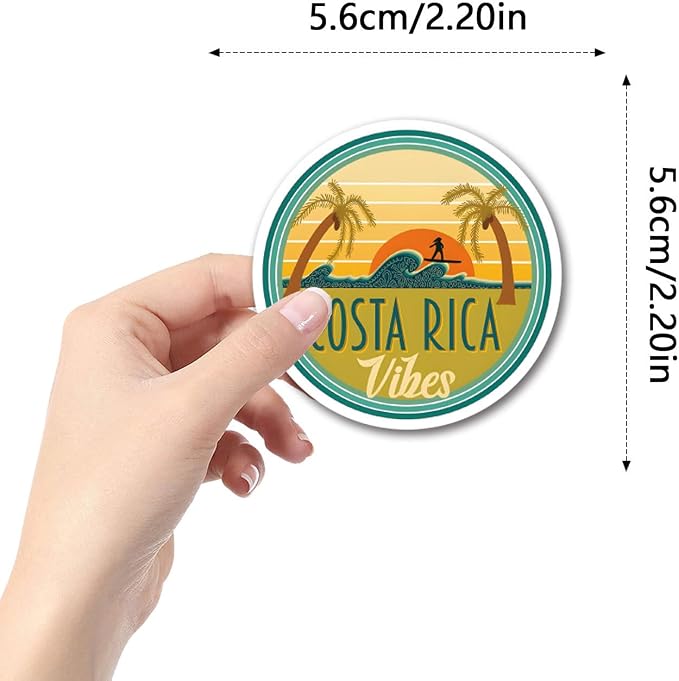 110Pcs Surf Stickers, Waterproof Vinyl Beach Summer Decals - Image 5