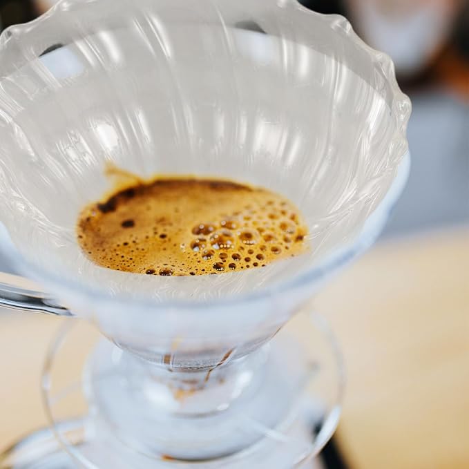 Reusable Spiral Coffee Dripper Filter Funnel Glass 3.7In Precise Filtration - Image 8